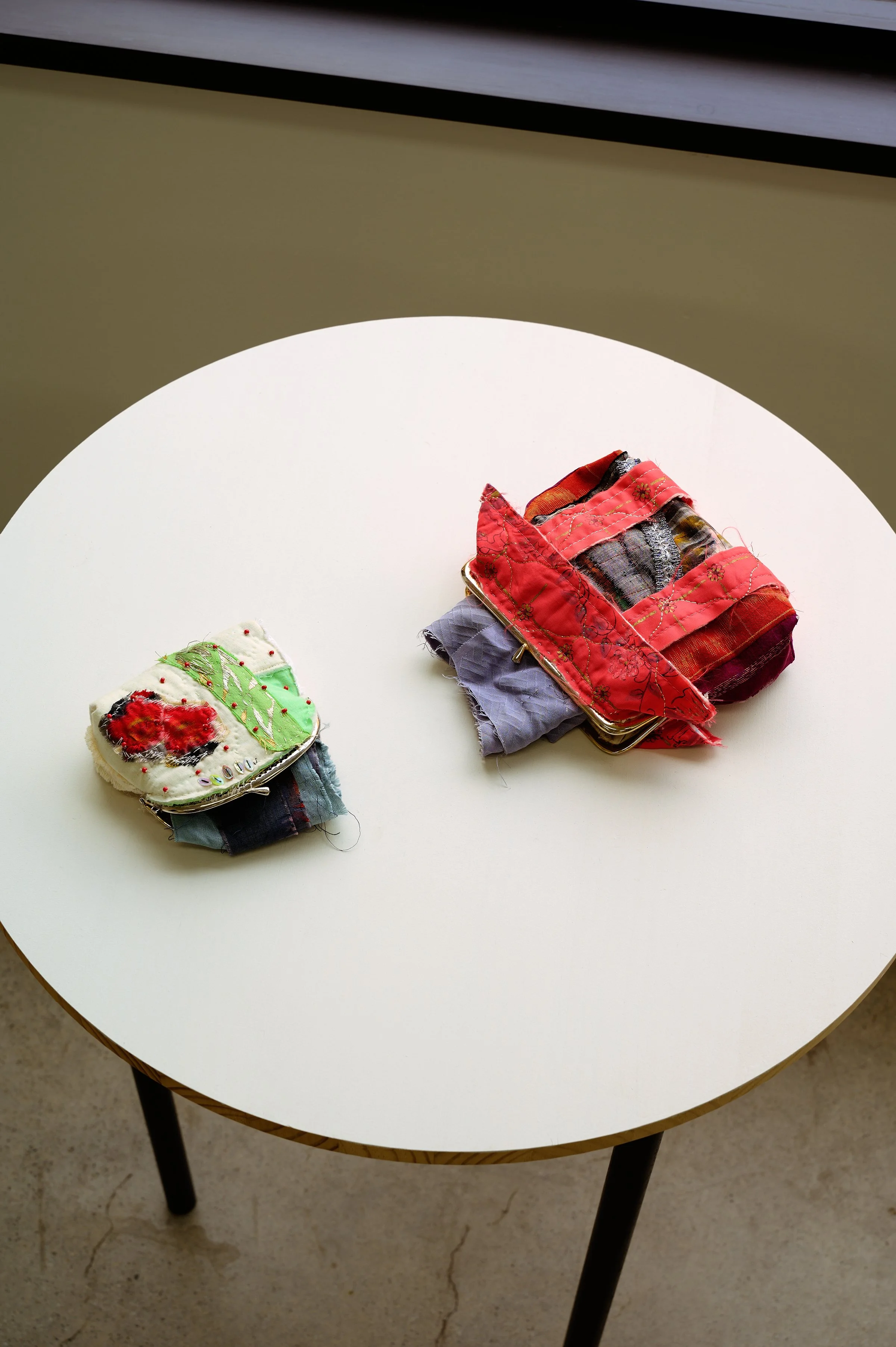 'By Necessity', detail view, Leah Muddle, 2026. Photograph: Ross Coulter 