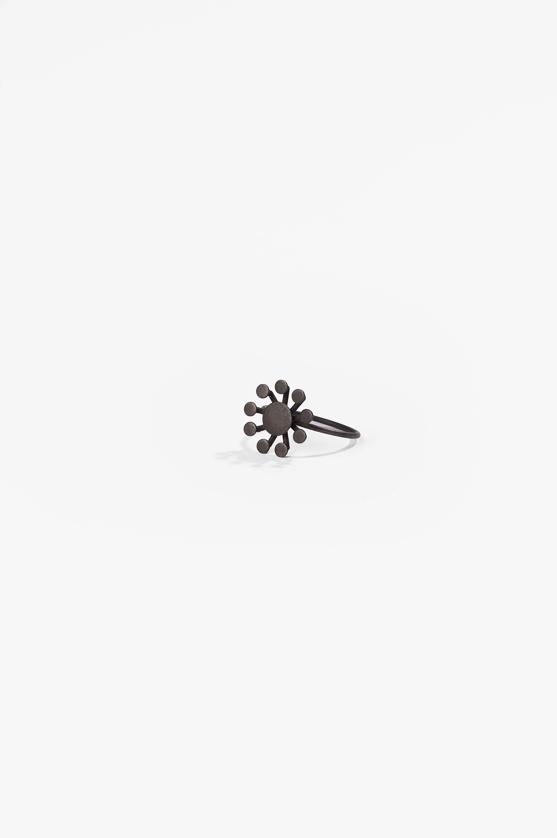 Mascha Moje, Ring 3, monel 1.65 x 2.55 cm, size 59, $780. Photography: Ross Coulter