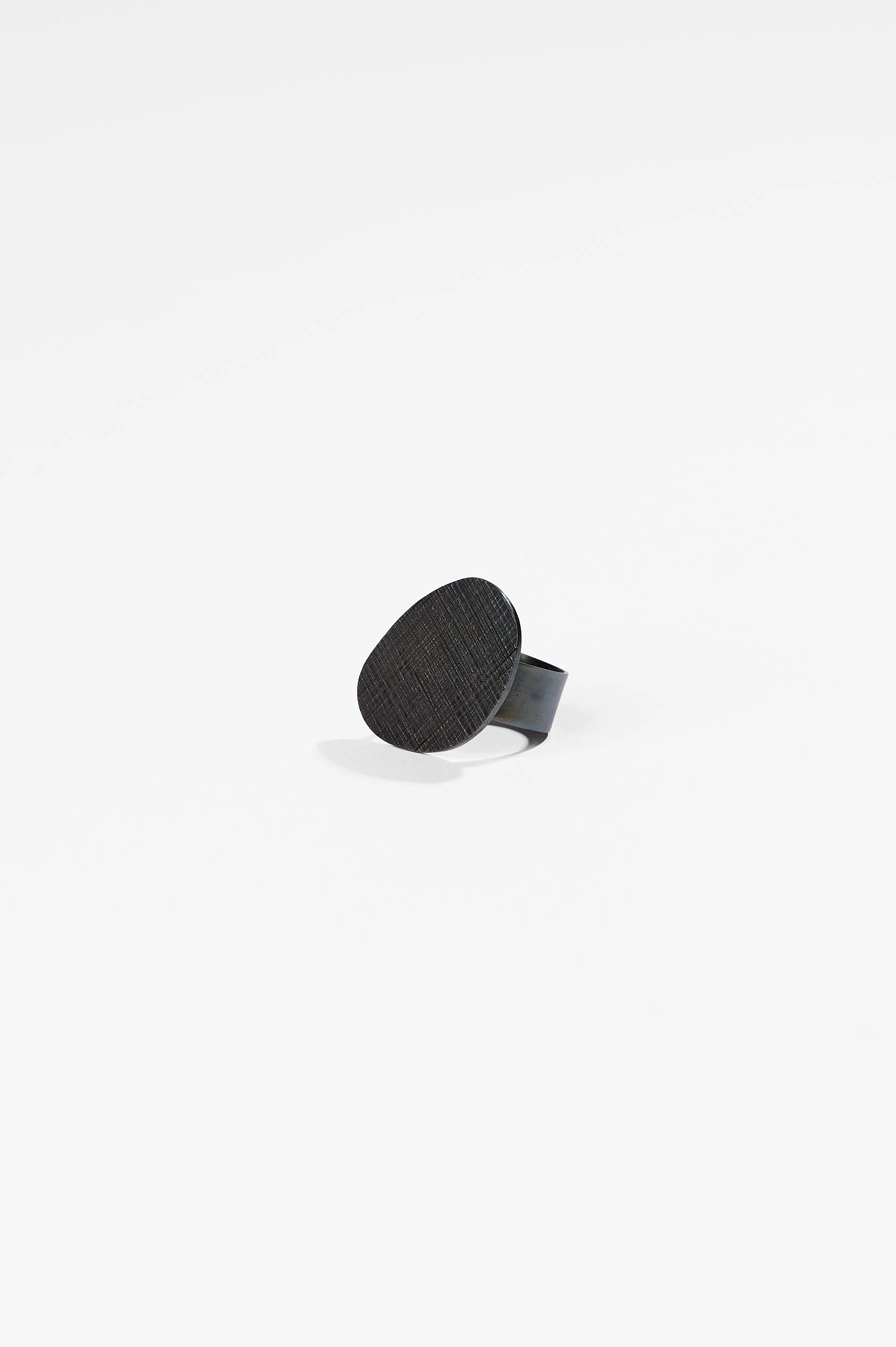 Lindy McSwan, Rings from the Shed, reworked steel, dimensions vary, 2026, $300. Photography: Ross Coulter