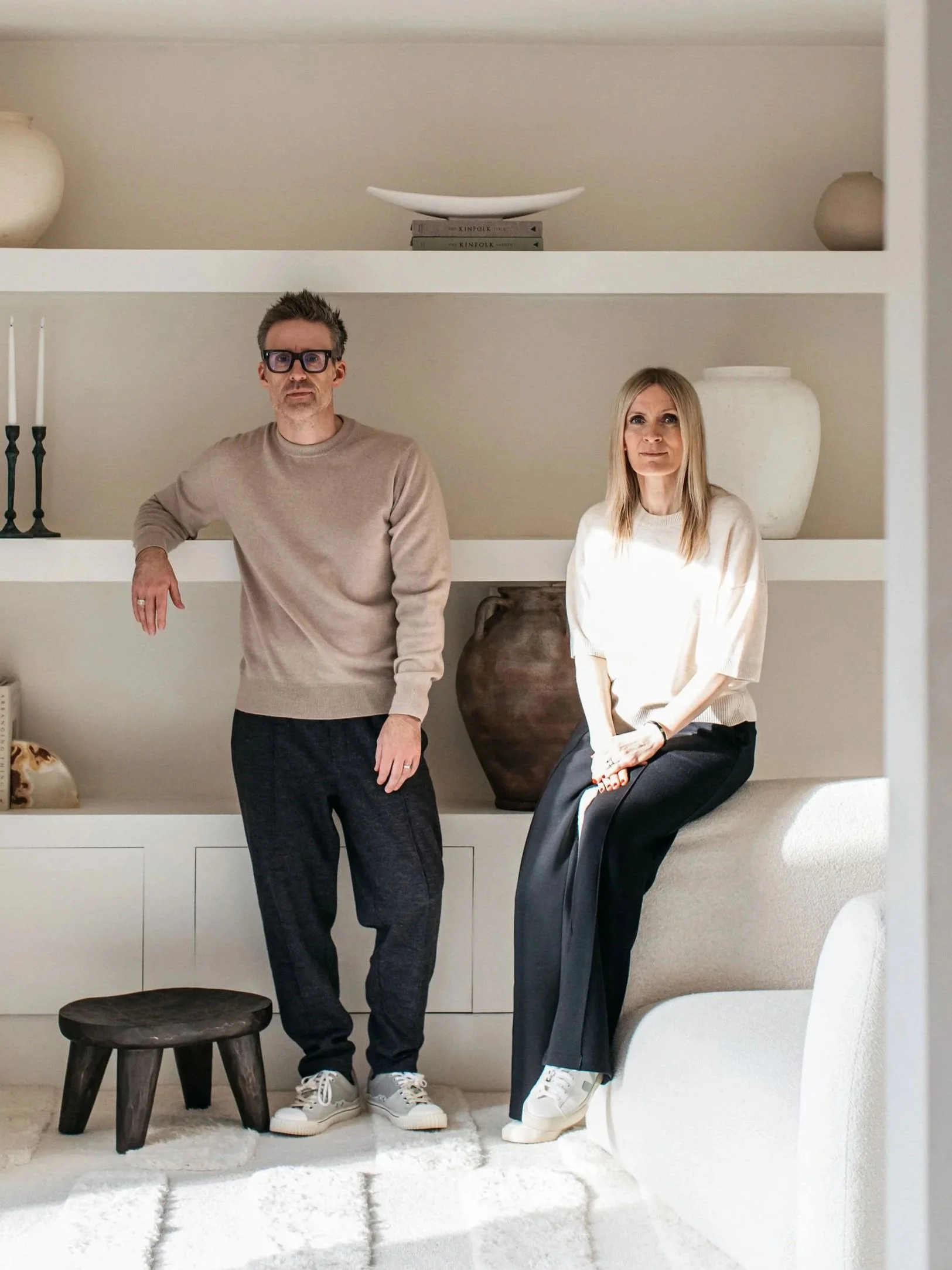 Andy and Joe at Chapter Seven Design, a residential interior design studio in the Midlands, and Cotswolds.