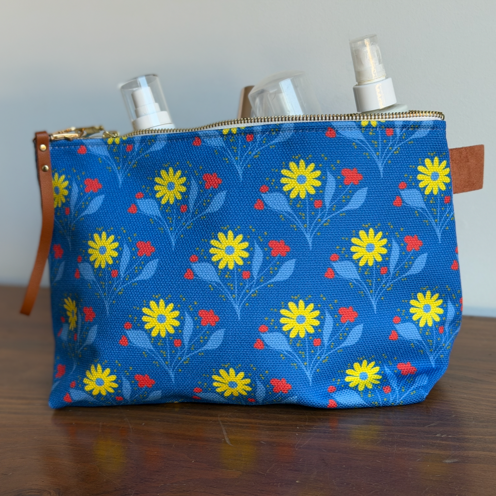 Petal Party Zippered Pouch