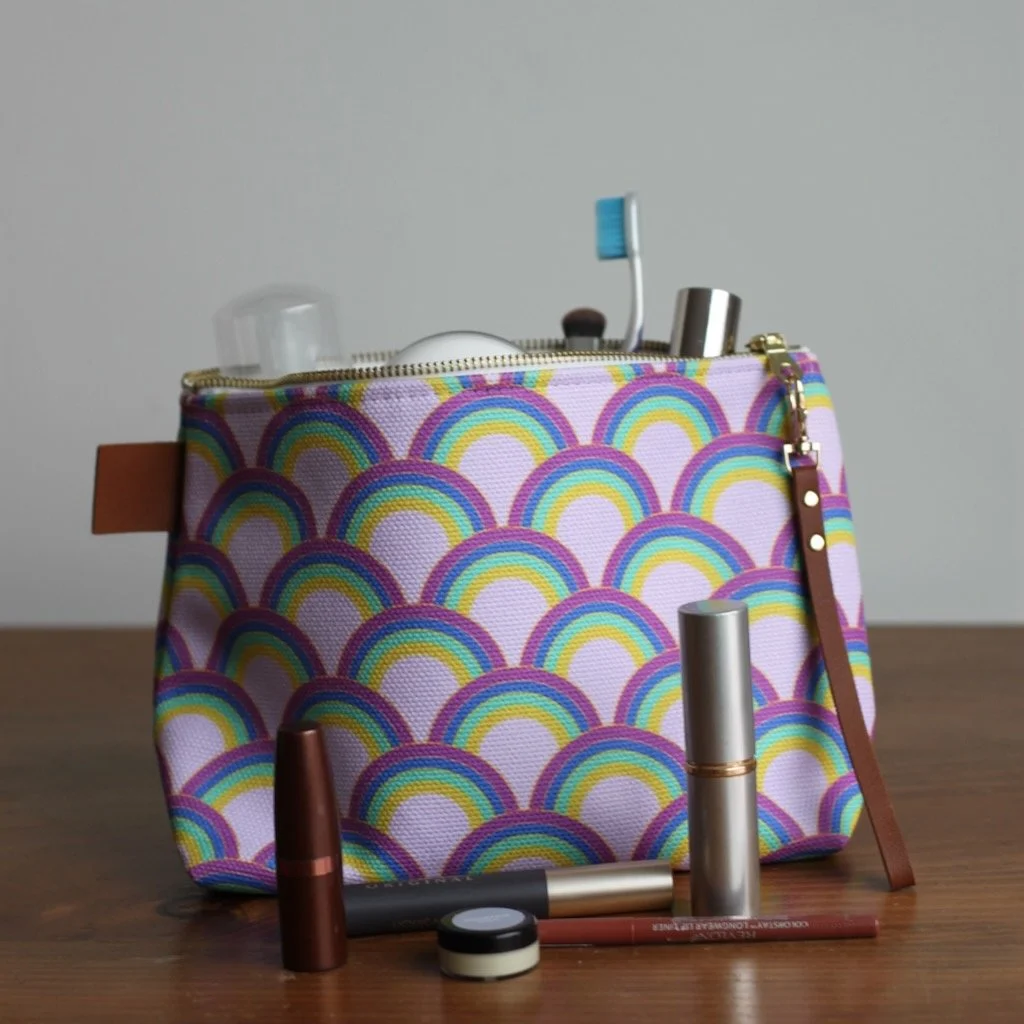 Pink Rainbow Project Bag