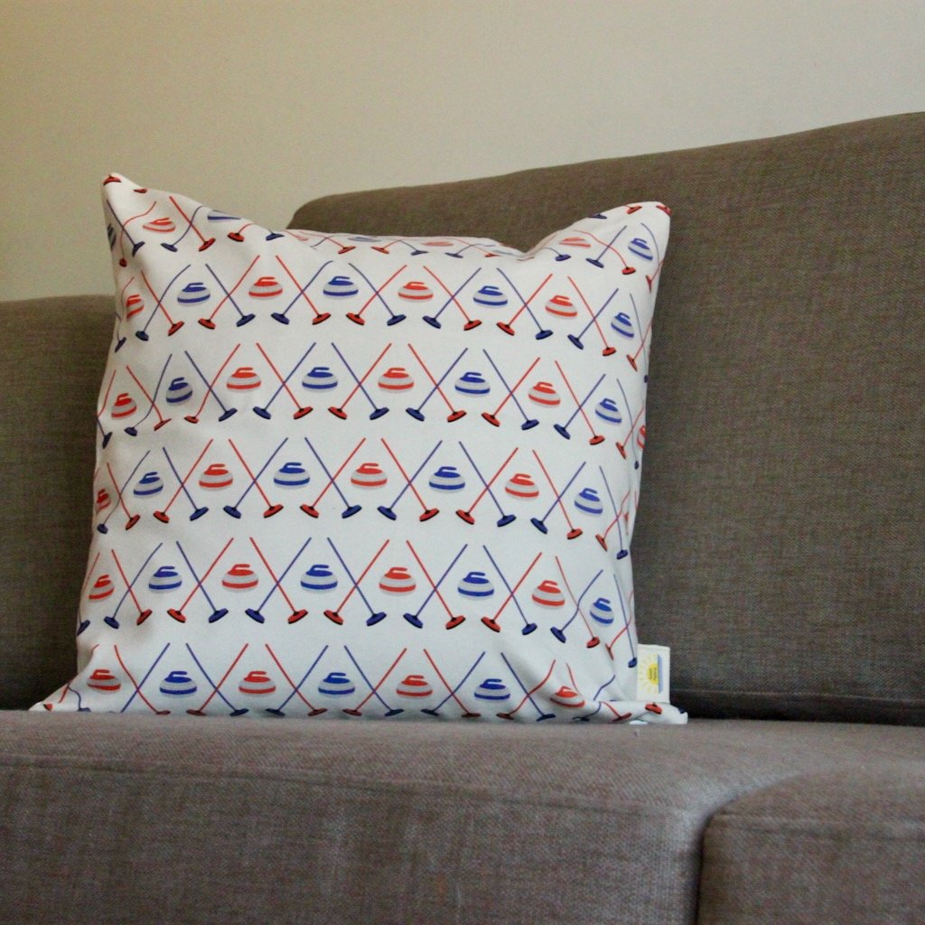 Swept Away Curling Pillowcase - 18X18"