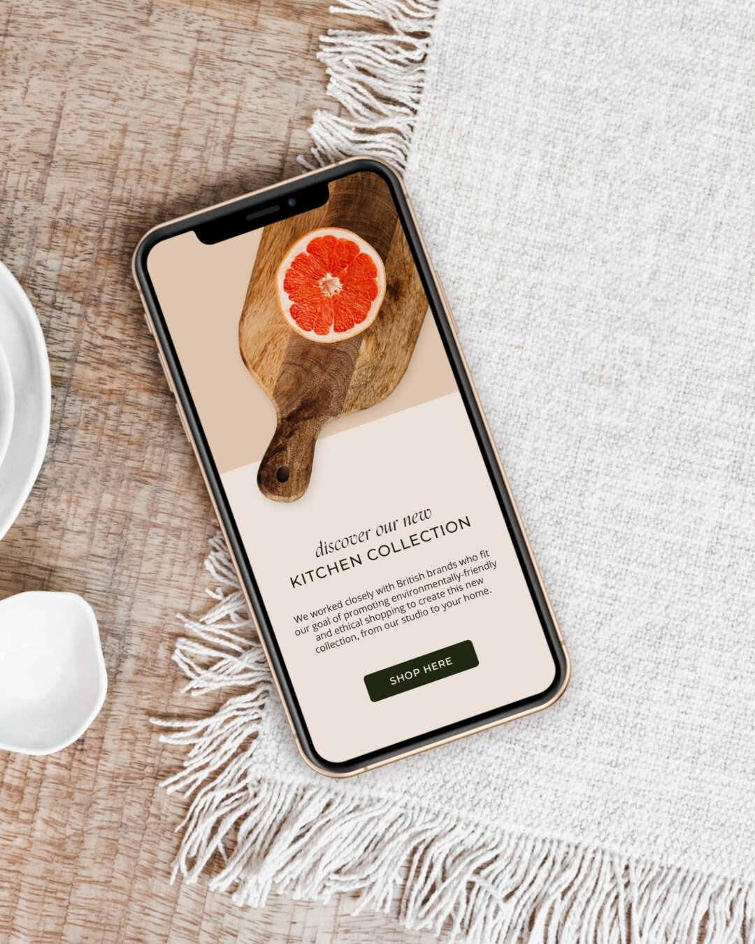 Currently working on...

...the website development for The 6th Collective, an ethically curated marketplace for beautiful homeware. 

You might have seen me share the branding I created for The 6th a last year. A few months ago we also started worki