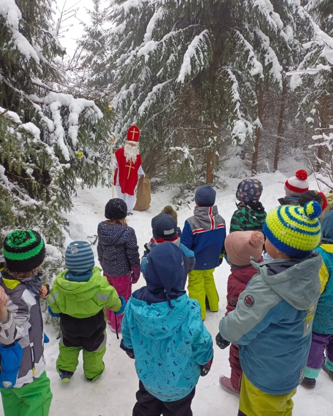 Wir bedanken uns bei unserem Nikolaus f&uuml;r den Kindergartenbesuch bei den Waldzwergen 🎅 🌲