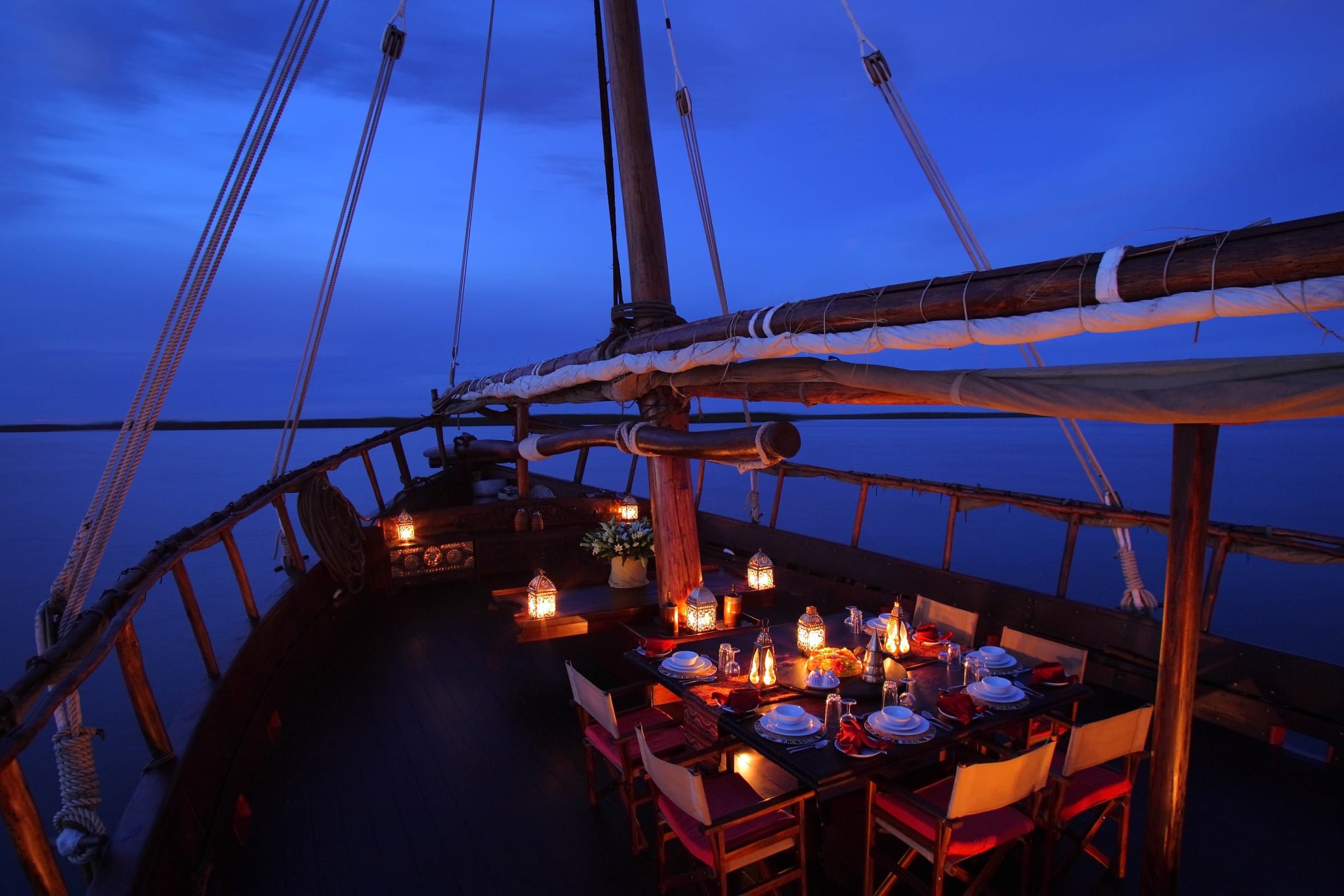 Sail in traditional Swahili style aboard the Tusitiri Dhow. Enjoy luxurious ocean safaris, cultural immersion, and bespoke adventures along the Kenyan coastline.