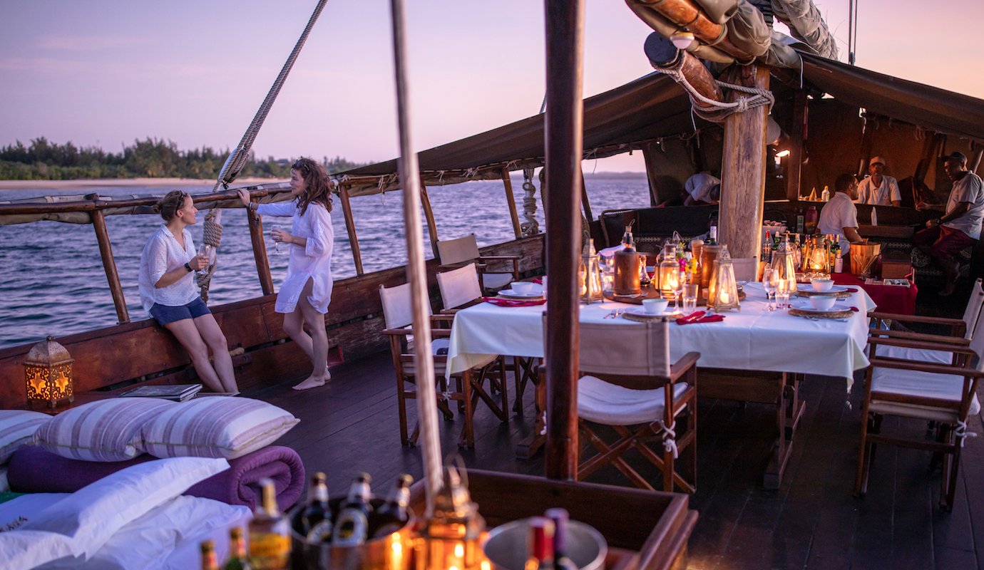 Sail in traditional Swahili style aboard the Tusitiri Dhow. Enjoy luxurious ocean safaris, cultural immersion, and bespoke adventures along the Kenyan coastline.