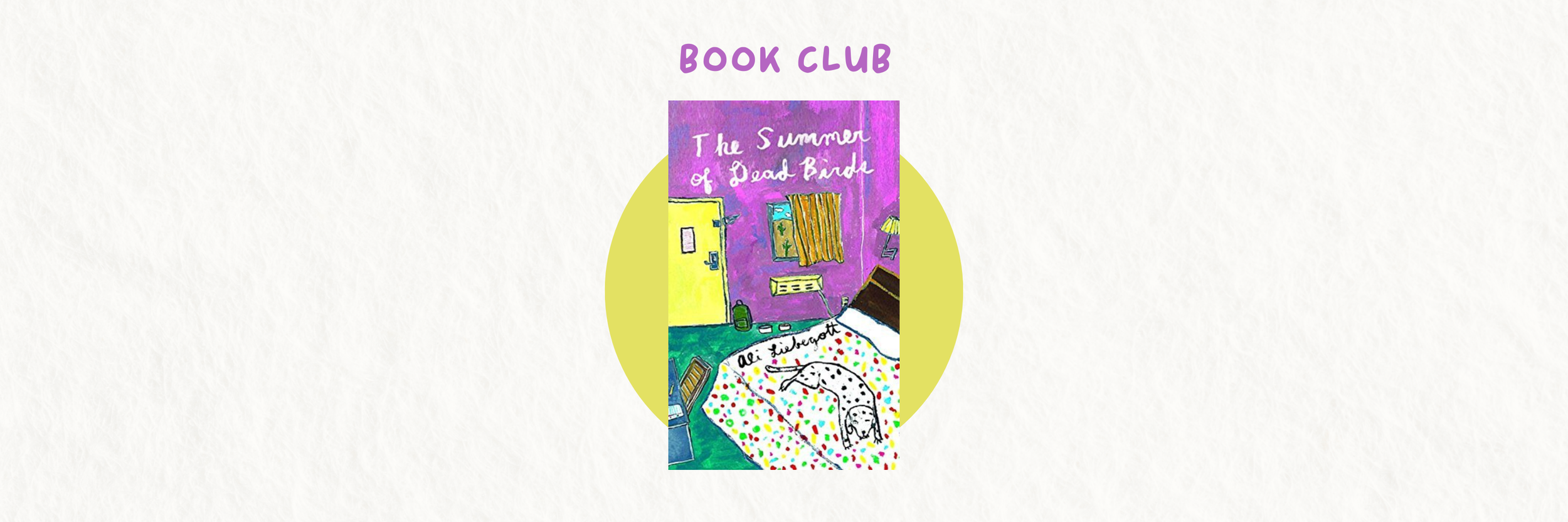 Book club: the summer of dead birds