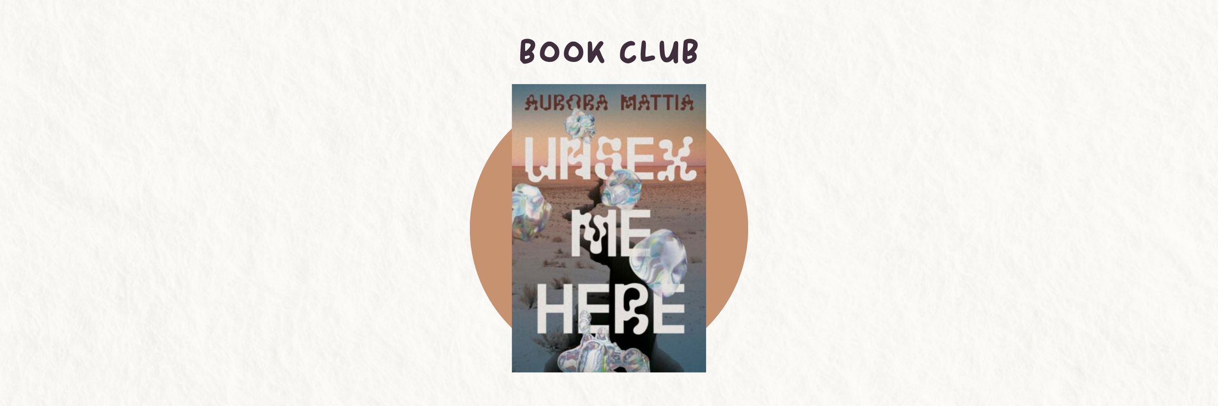 Book club: Unsex me here