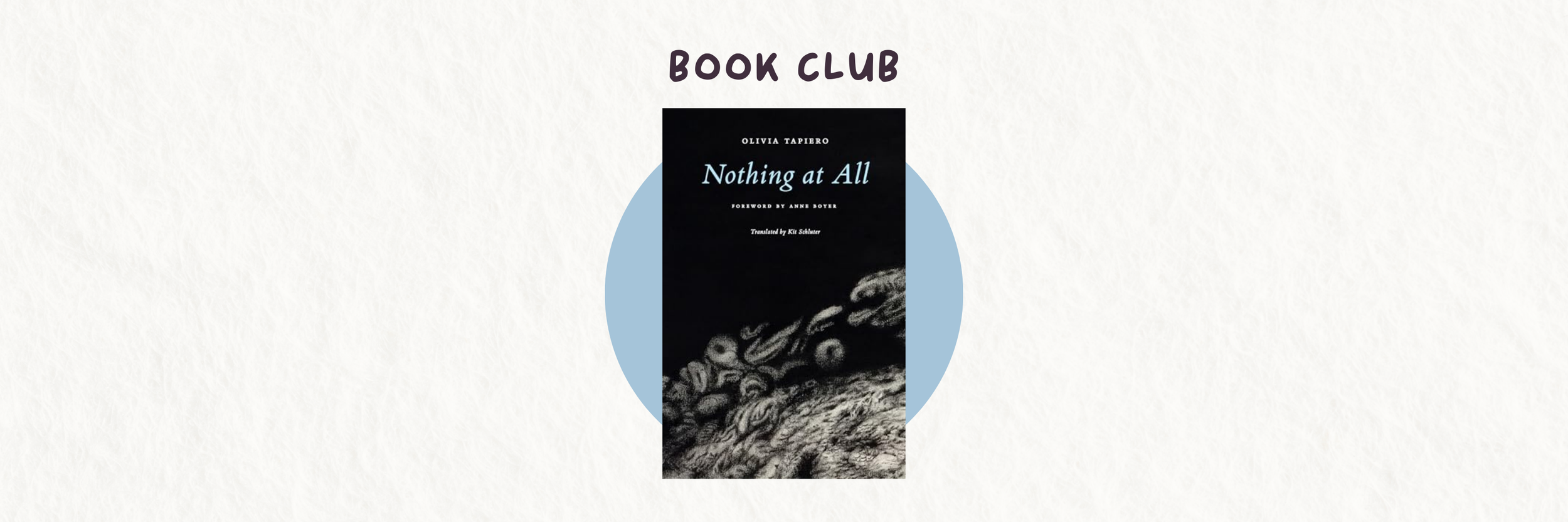 Book club: Nothing at All
