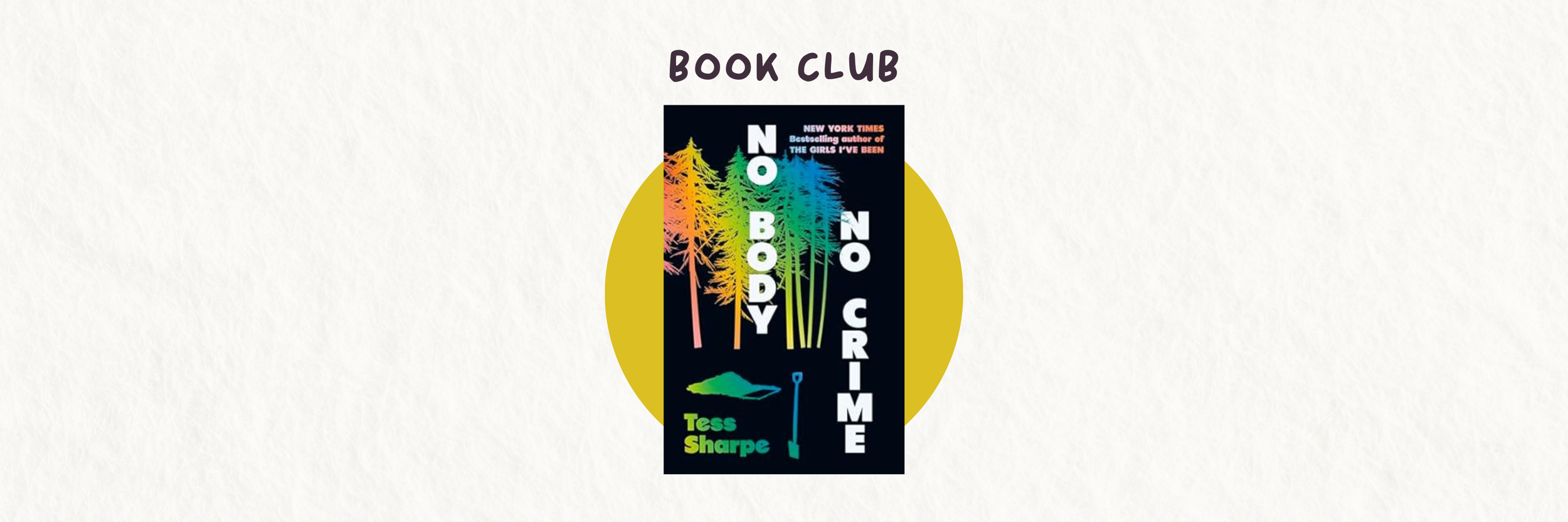 Book club: No Body No Crime