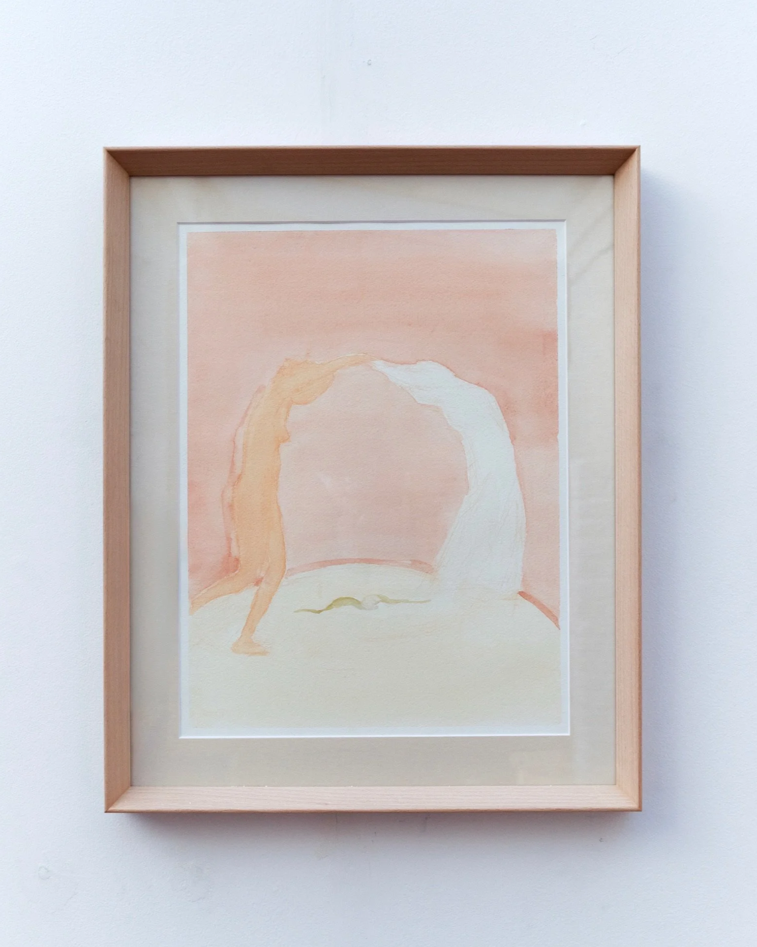 Dancing with Absence, 2026. 












Watercolour and pencil on cotton paper - 34.7 x 44.7 cm.