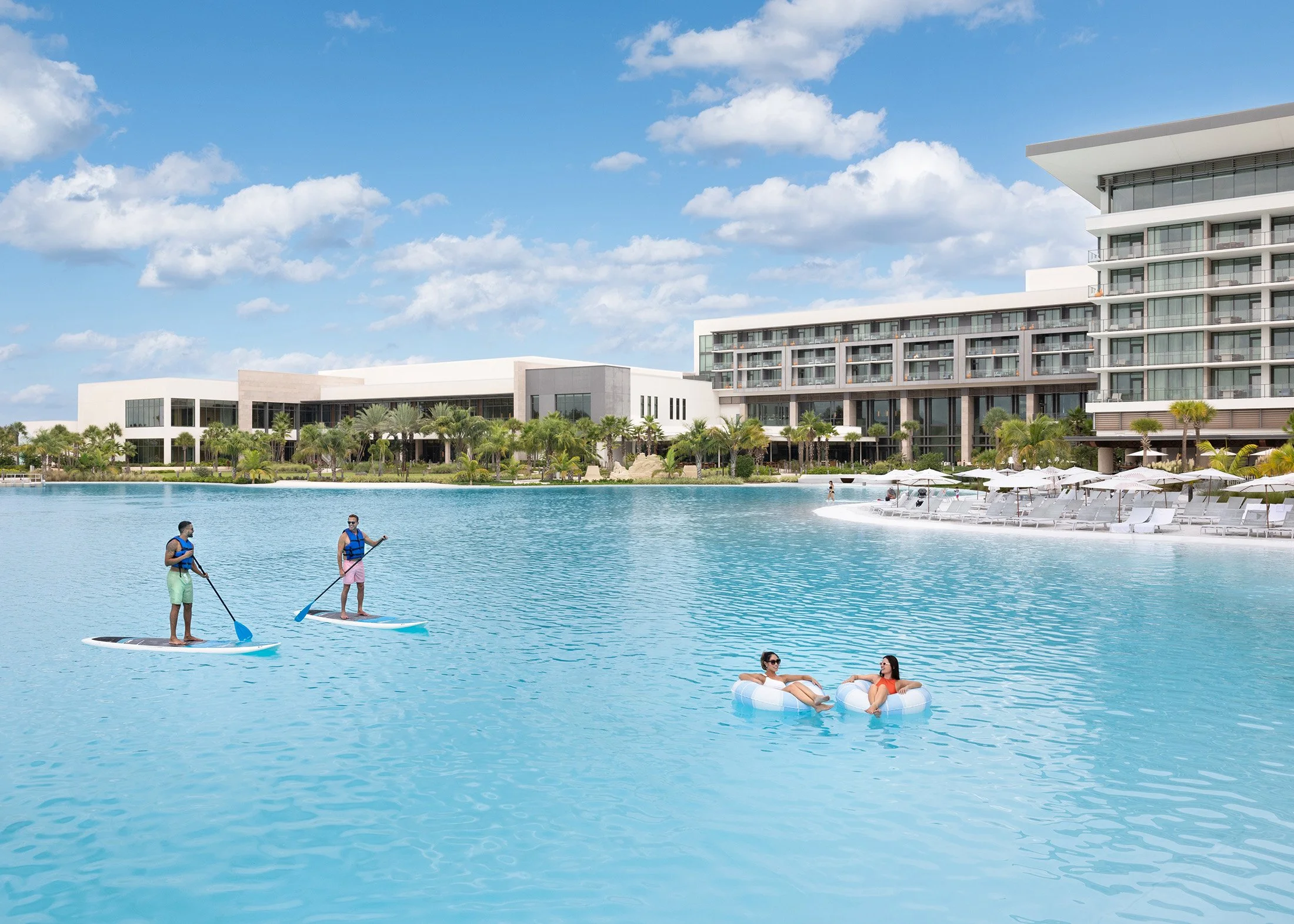 Conrad-Orlando-Lagoon Floats and Paddleboards.jpg