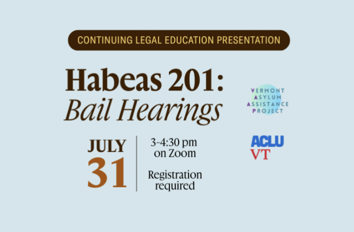 Habeas Litigation 201: Bail Hearings