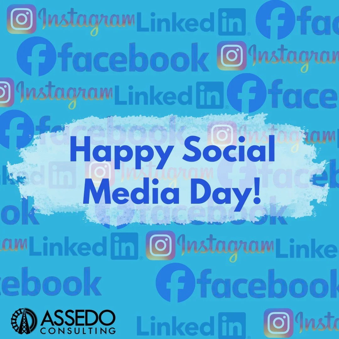 🎉 Happy Social Media Day! 🎉📲

Social media has revolutionized our world and redefined how we all interact. Used wisely, it connects families and friends, strengthens communities and creates a pathway for business growth. 🌐

At Assedo, social medi