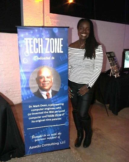 Flashback to Friday #STEMDay. 

Our President &amp; CEO Odessa Phillip was joined by Director Kristina Bigby and Project Manager Keisha Farrell at the STEMCx fundraiser on Friday, November 7 held at the Garage at R House. 

Headliner Chuck Nice raise