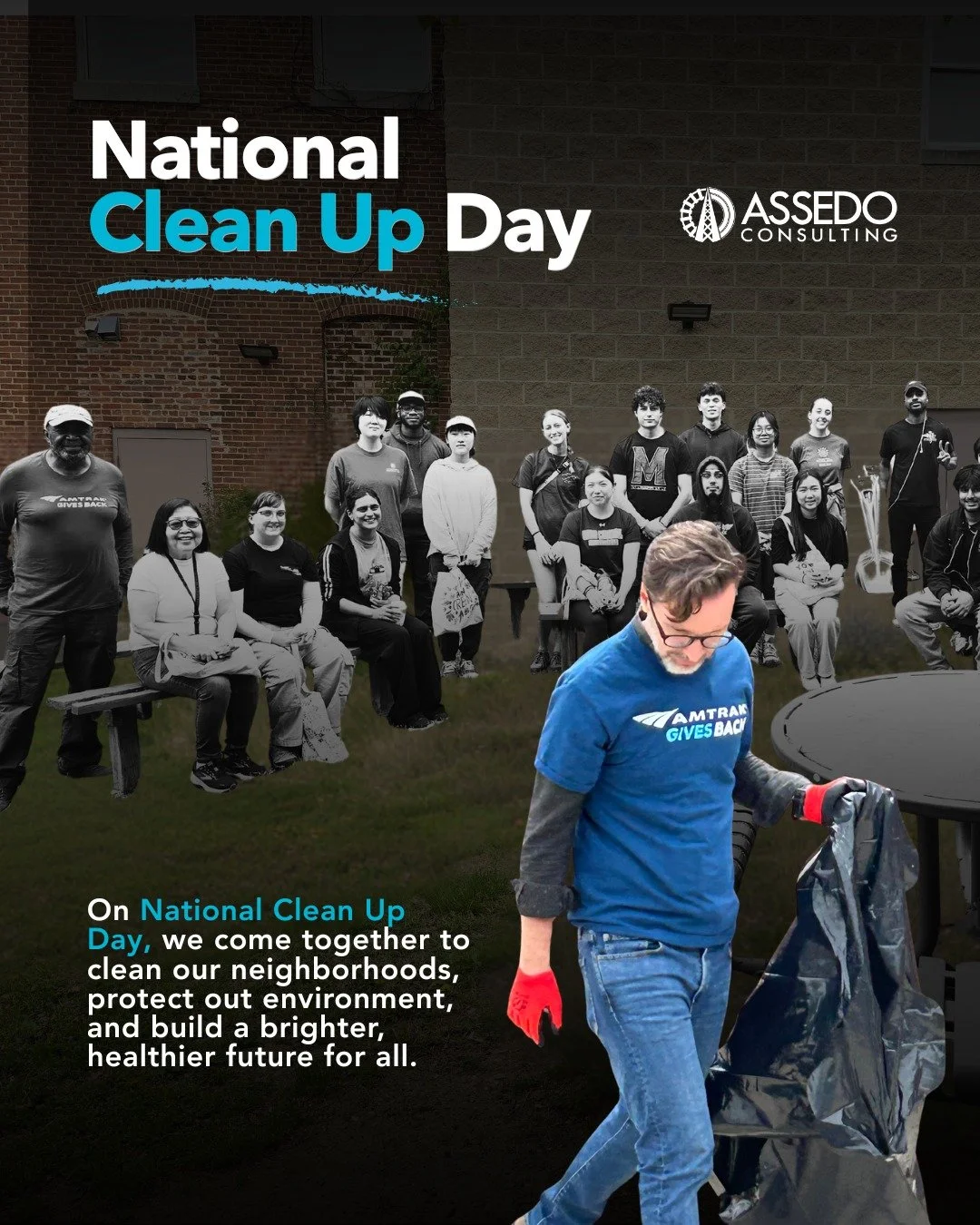 🌍 It&rsquo;s National CleanUp Day! A healthy community starts with a clean one. We&rsquo;re proud to support local cleanups and environmental stewardship every day. 🧤✨

#NationalCleanUpDay #SustainableCommunities #AssedoCares#WeEngageEducateEmpower
