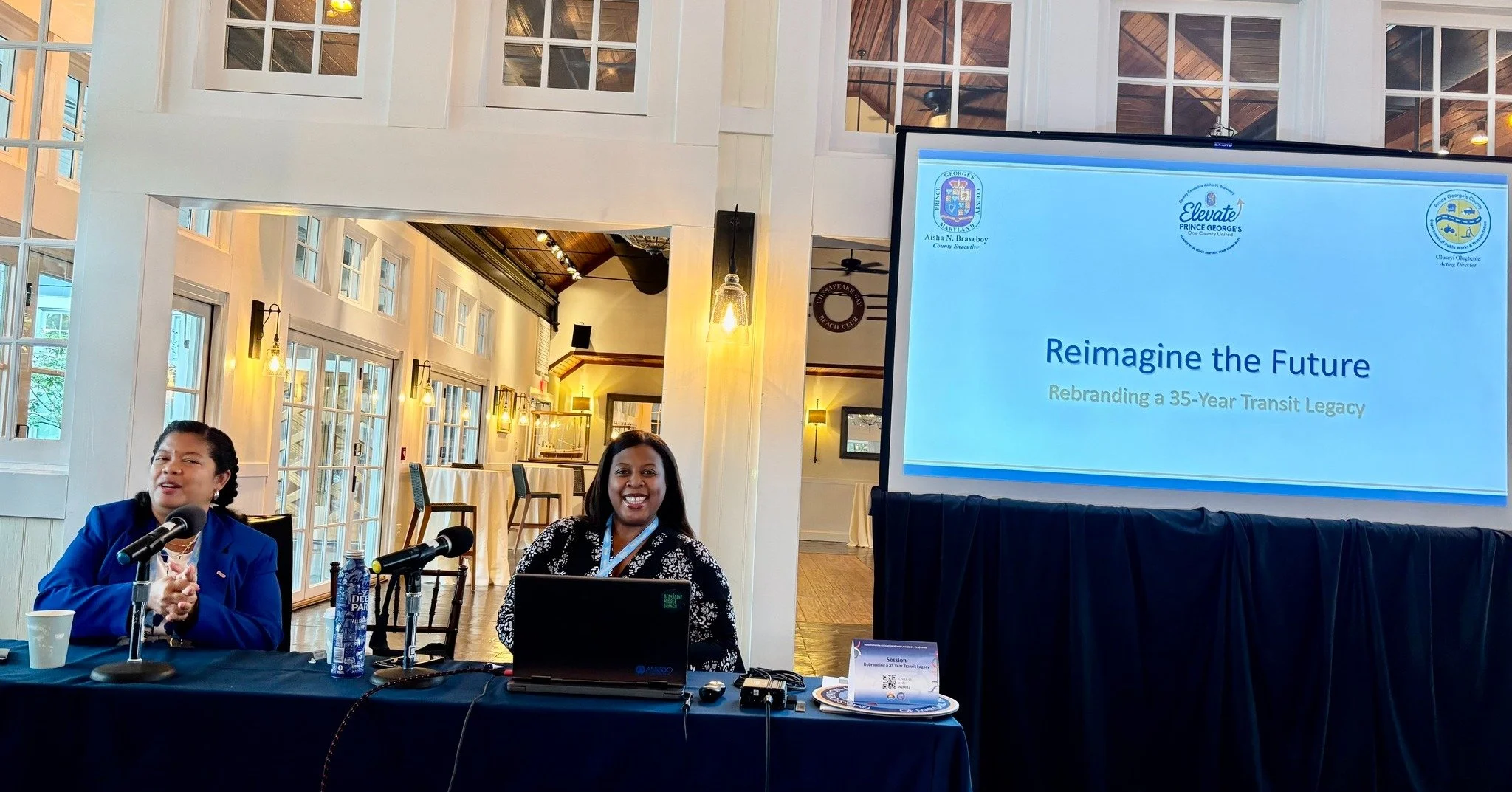 Yesterday, Assedo&rsquo;s Director of Marketing &amp; Community Engagement, Kristina Bigby, took the stage at the Transportation Association of Maryland (TAM) Annual Conference alongside Semia Hackett, Associate Director with Prince George's County D