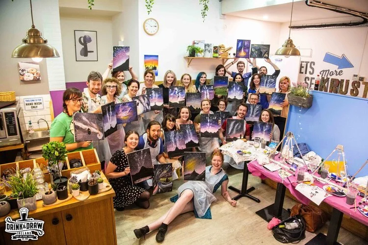 Drink and Draw website