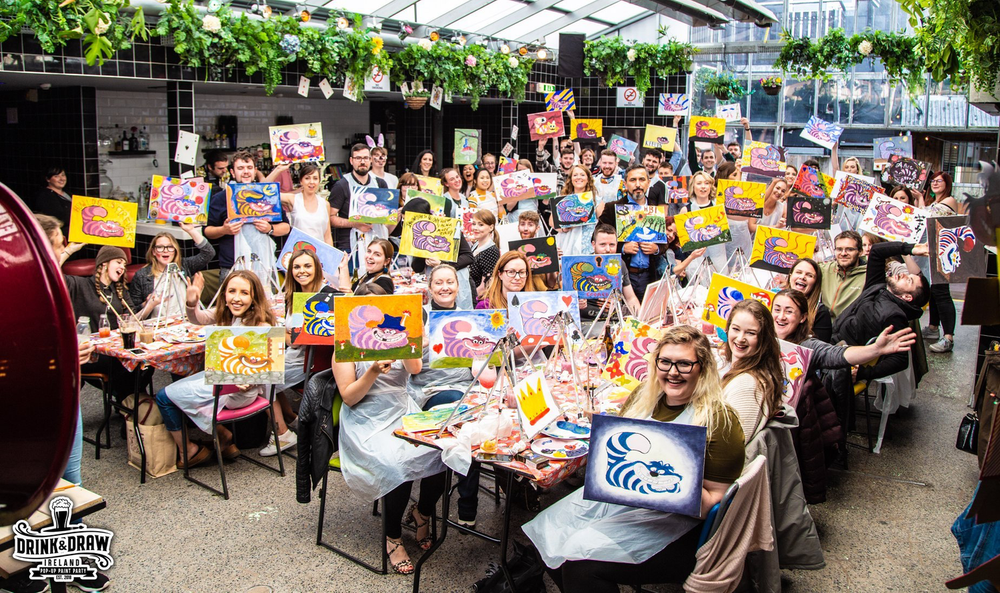 Drink and Draw website