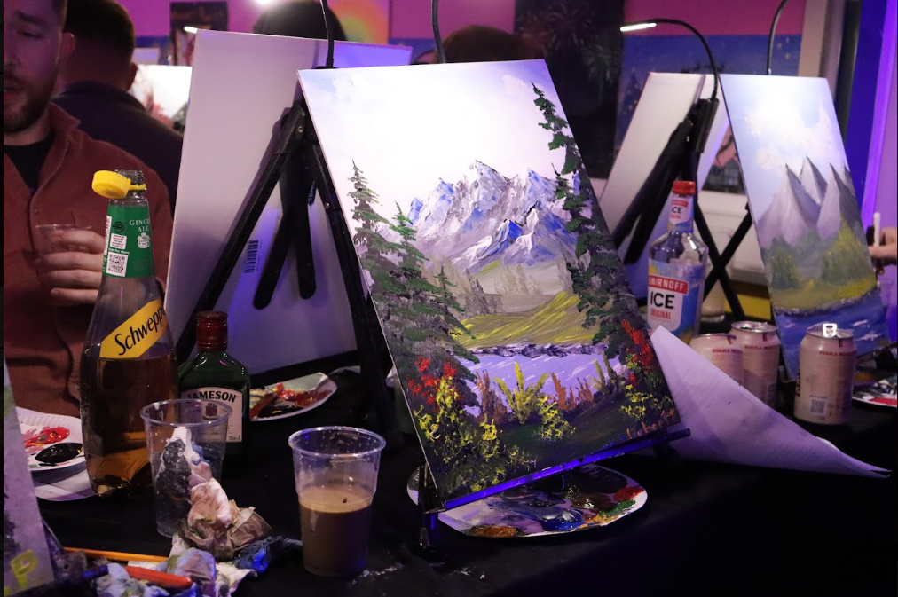 Someones painting artwork