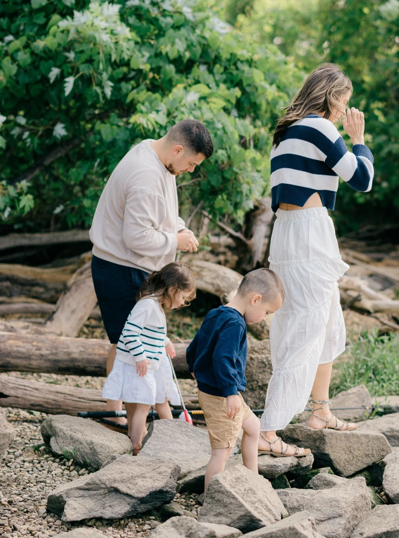 I&rsquo;ve always been drawn to the small gestures&mdash;the subtle ways a family moves as one. The hands that fit perfectly together, the steps that fall into an unspoken rhythm.

You can see the depth of their bond in the space between their hands 
