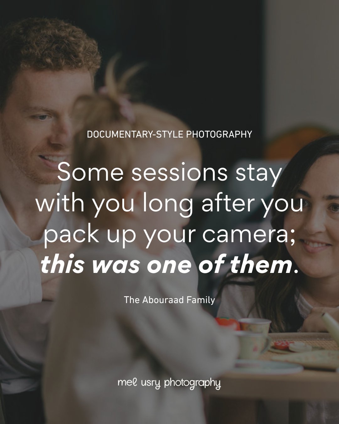 Some sessions feel like a little love letter to the life you&rsquo;re living right now &mdash; this one definitely did.⁠
⁠
There was nothing fancy happening that day&hellip; just the three of them doing what they always do. A tiny tea party. Story ti