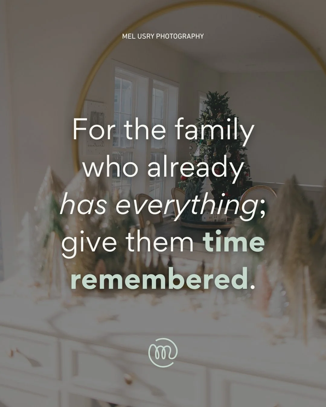 Every family has that one person who&rsquo;s impossible to shop for &mdash; the one who already has the gadgets, the sweaters, the candles&hellip; all of it.⁠
⁠
But what they don&rsquo;t have yet?⁠
The chance to see their people the way everyone else