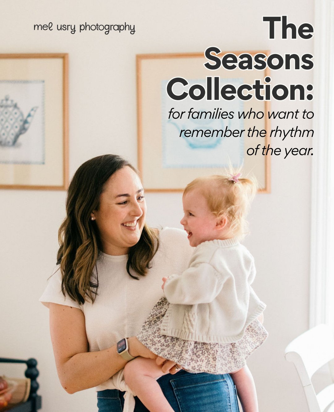 The reason the Seasons Collection matters to me has very little to do with logistics&hellip;⁠
and everything to do with time.⁠
⁠
Because when you photograph a family once, you capture a moment.⁠
But when you photograph a family across a year, you sta