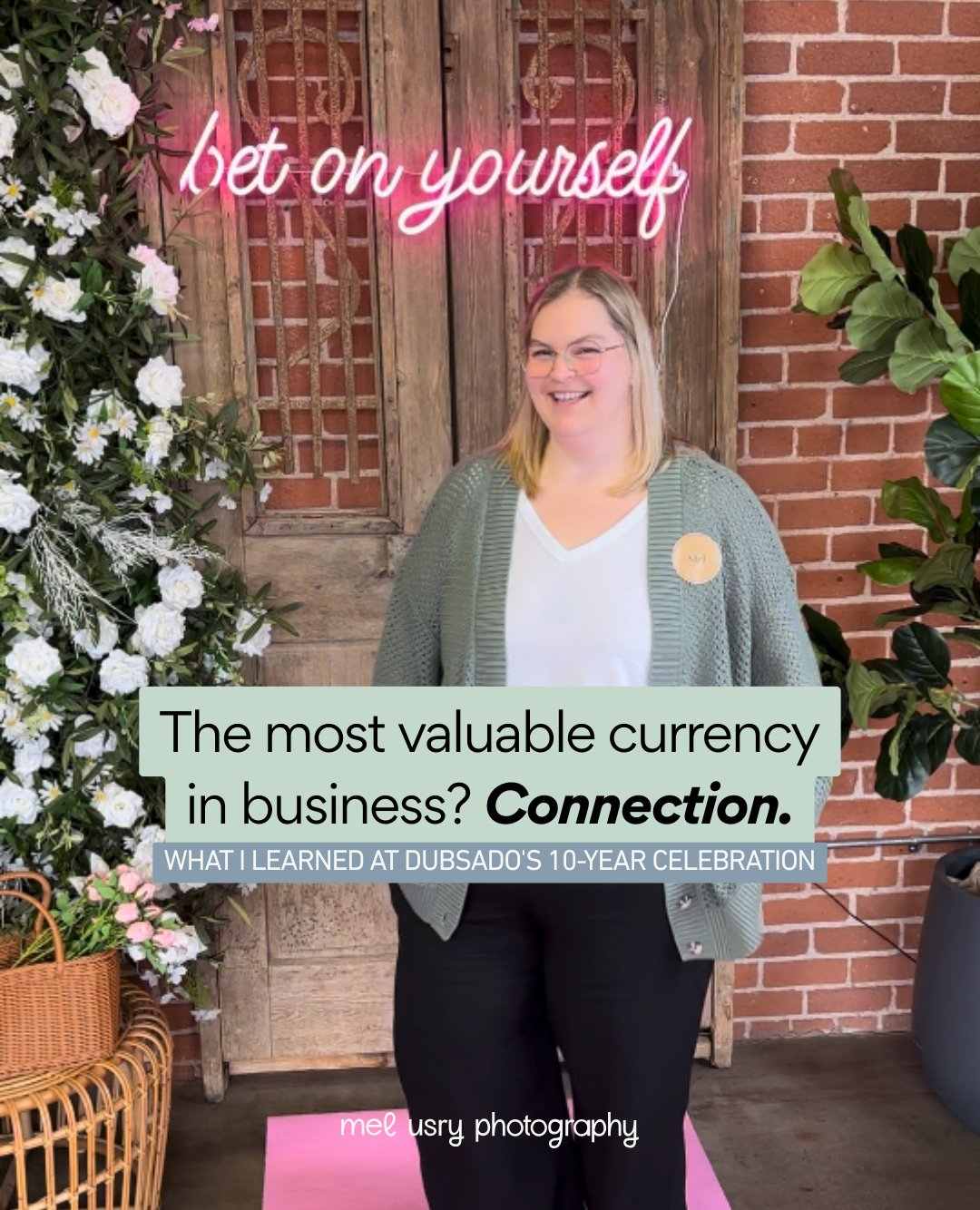 The most powerful lessons often come from unexpected places.⁠
⁠
Last week, I had the incredible opportunity to attend Dubsado's 10-year celebration as one of their grant winners, and wow - talk about a masterclass in small business resilience.⁠
⁠
Ima