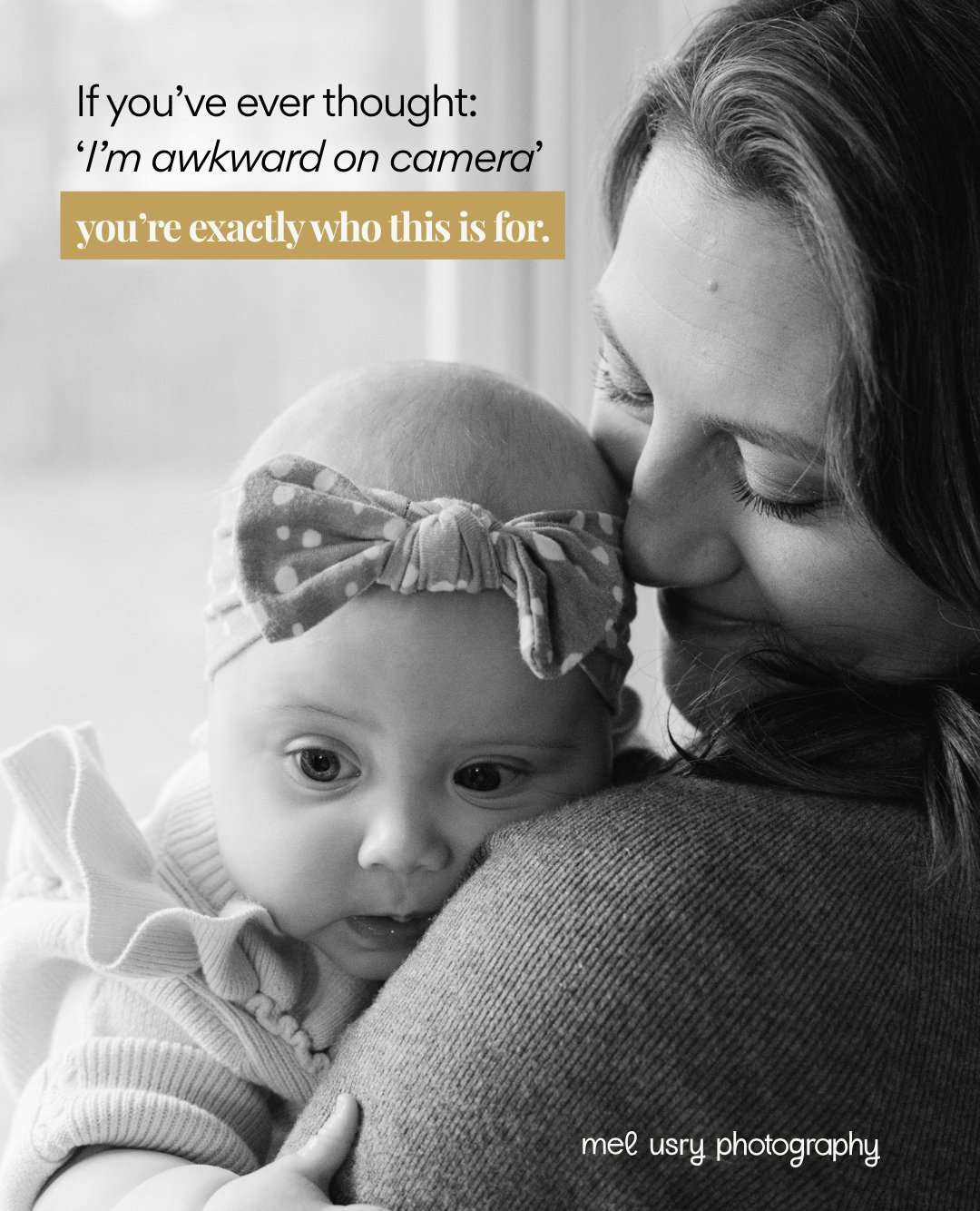 Hey there, camera-shy friends &mdash; this one's for you. 📷✨⁠
⁠
If you've ever thought "I'm awkward on camera" or felt nervous about a photoshoot, I want you to hear me loud and clear: You are exactly who this is for.⁠
⁠
This isn't about l