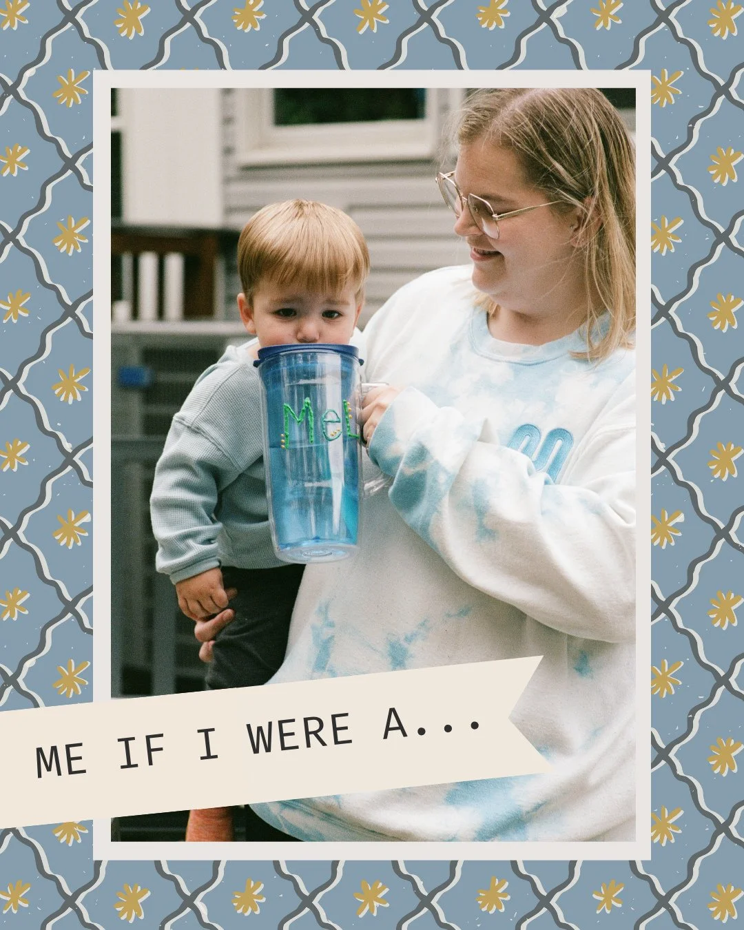 I used to think documenting your life meant waiting for the big stuff. ⁠
⁠
The milestone. ⁠
The "worth it" moment. ⁠
⁠
Turns out I'm most myself in the ordinary stuff: ⁠
A busy kitchen⁠
A walk with the dog⁠
Watching Eli figure out a cup of 