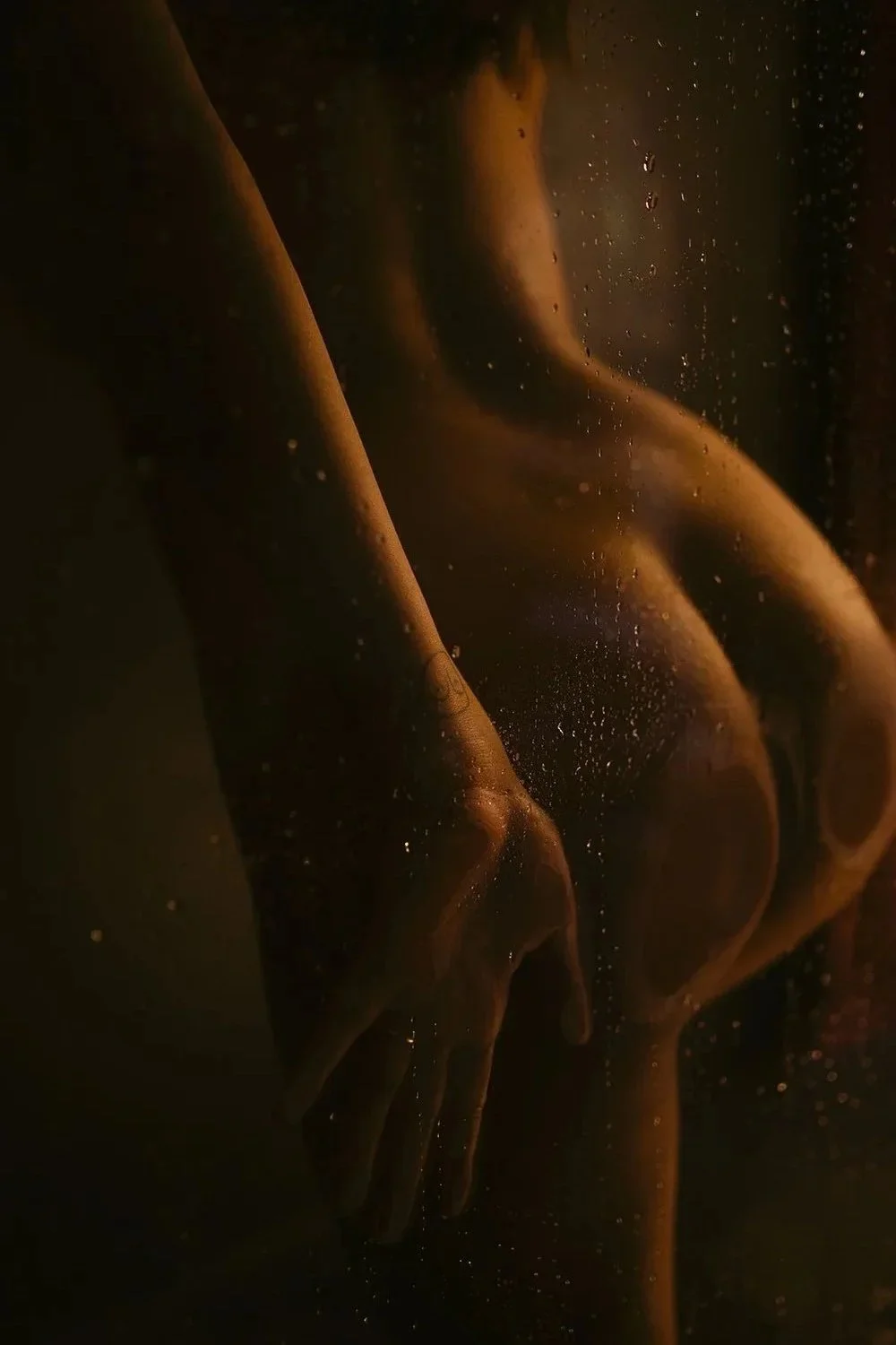 Shower scene boudoir photography creative photos created by highly educated photographers