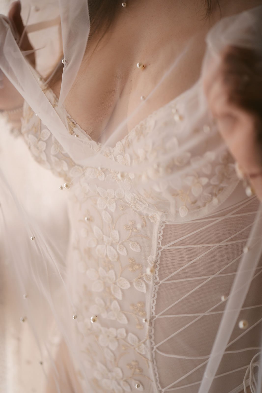 A Bride doing boudoir portrait emphasizing elegance and confidence in Washington for 