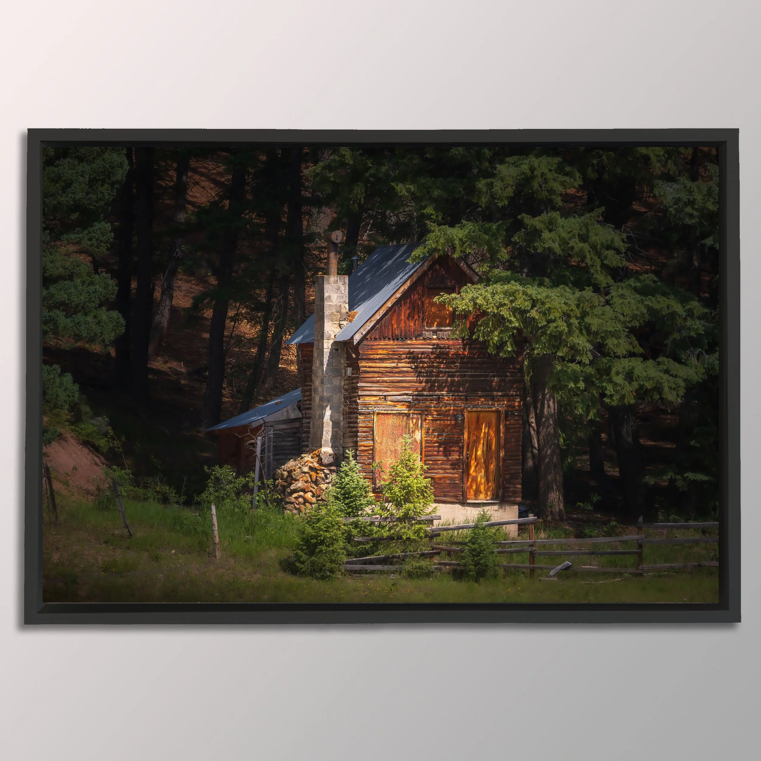 rustic cabin black float.jpg