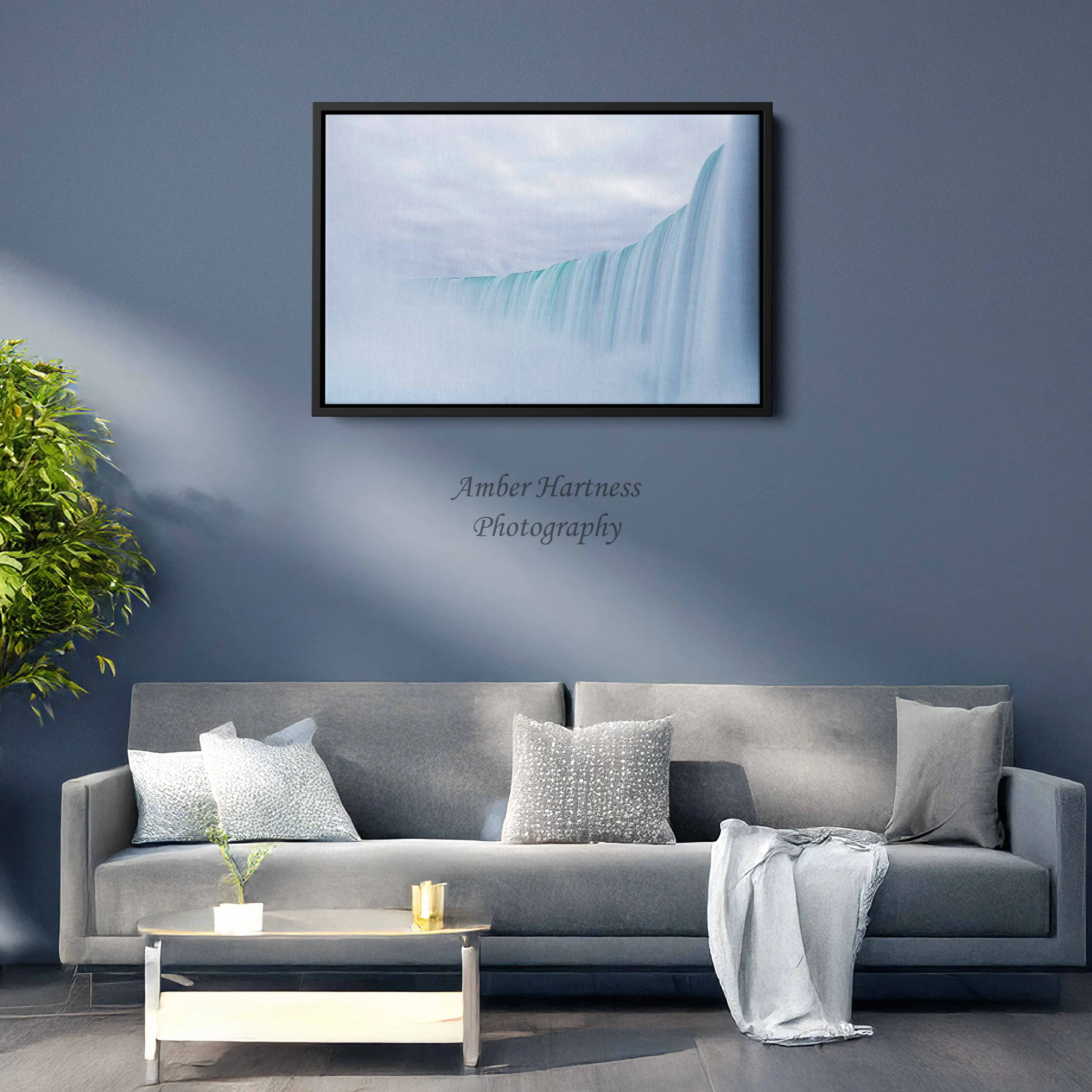 float frame living room blue wall.jpg