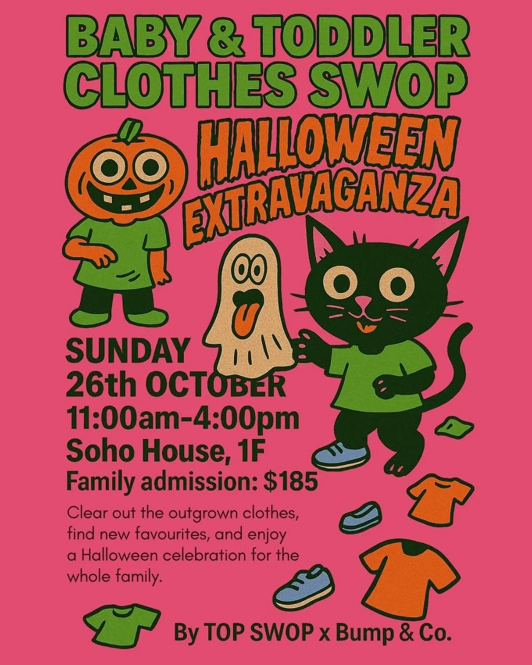 Baby & Toddler Clothes Swop & Halloween Extravaganza