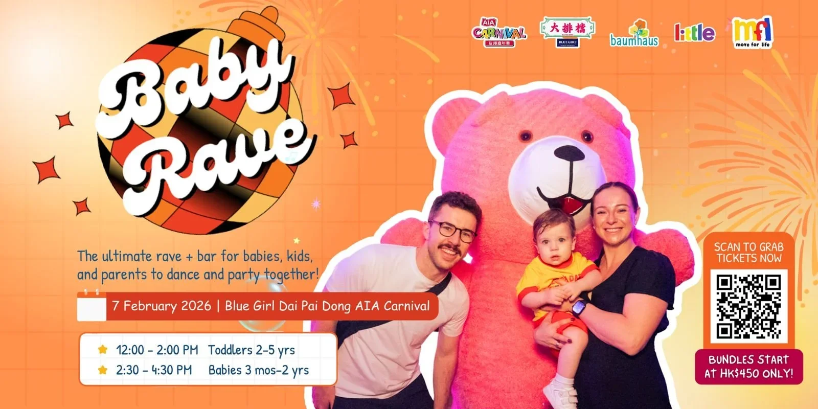 Baby Rave | CNY Edition by Little HK x Baumhaus x Move For Life