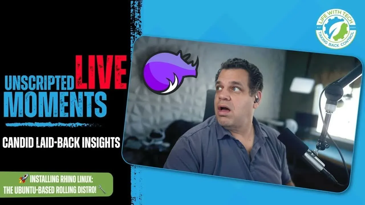 Unscripted Moments: First Look at Rhino Linux