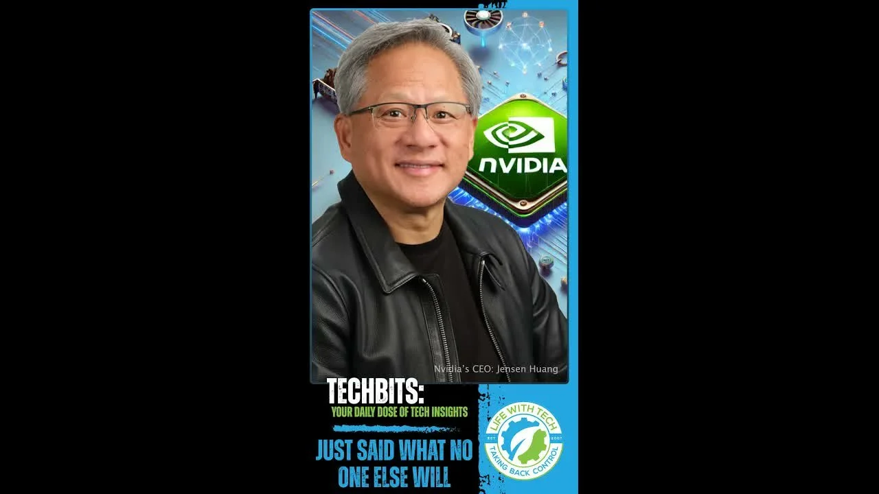 Nvidia's CEO Just Said What No One Else Will