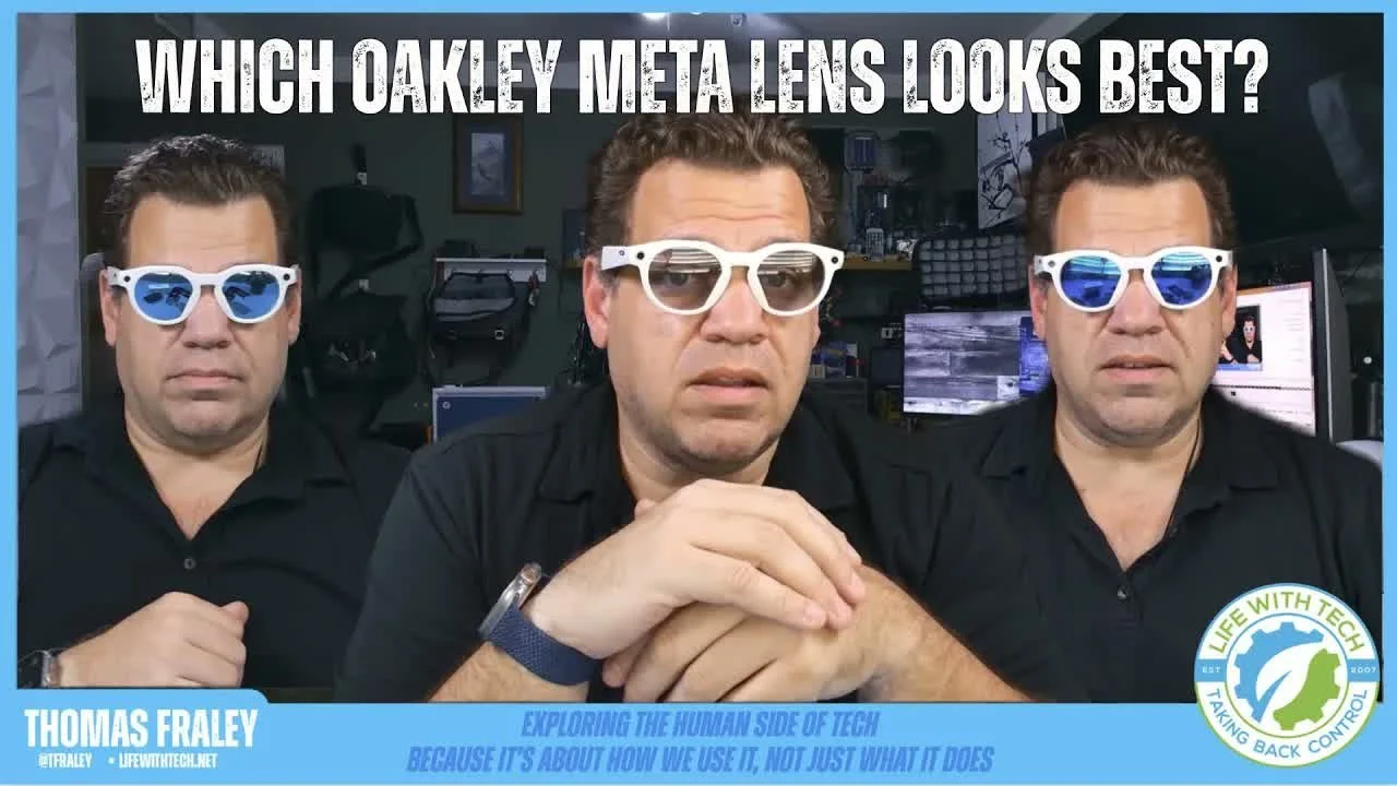 Which Oakley Meta Lens Looks Best? Icy Blue, Dark Blue &amp; Transitional