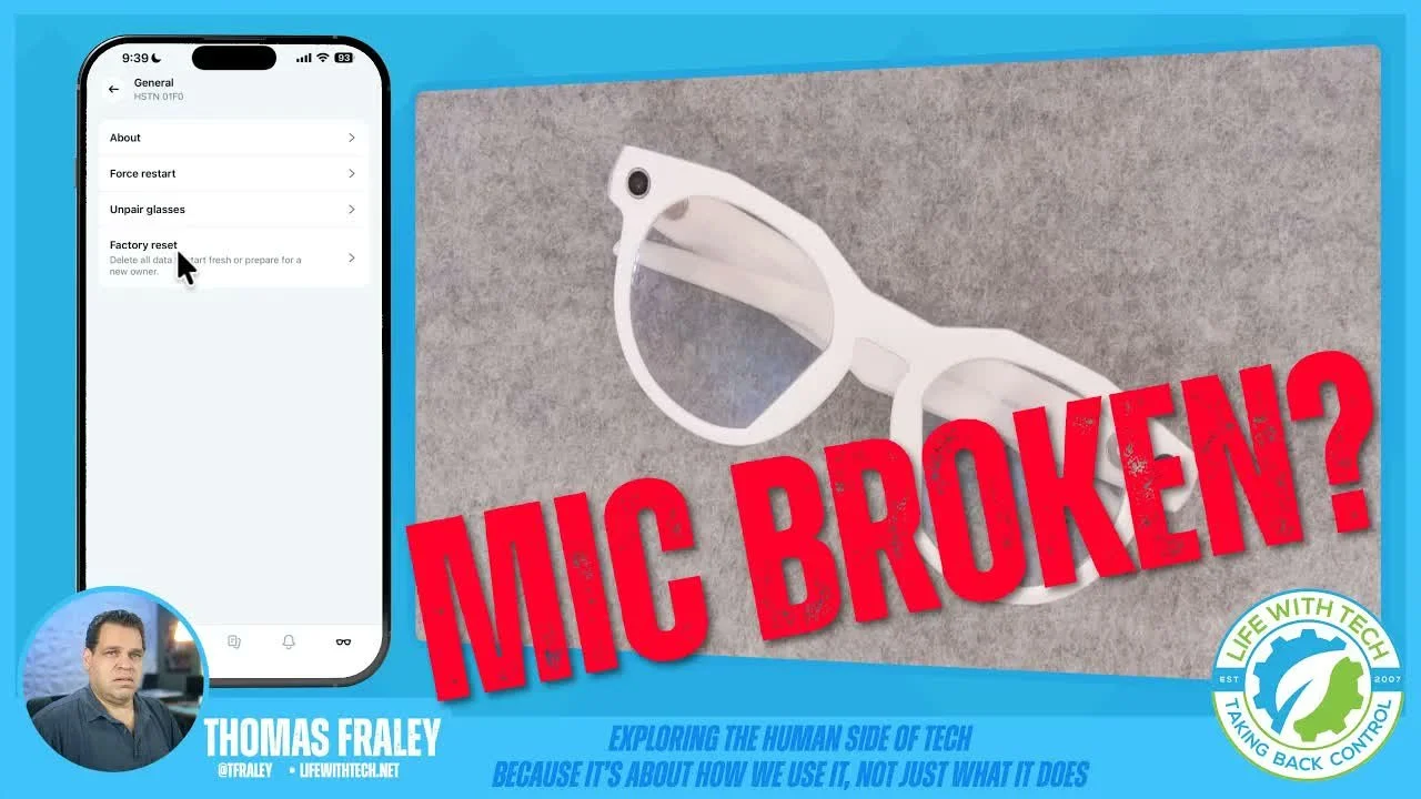 Oakley Meta Glasses Reset - Did This Fix My Mic?