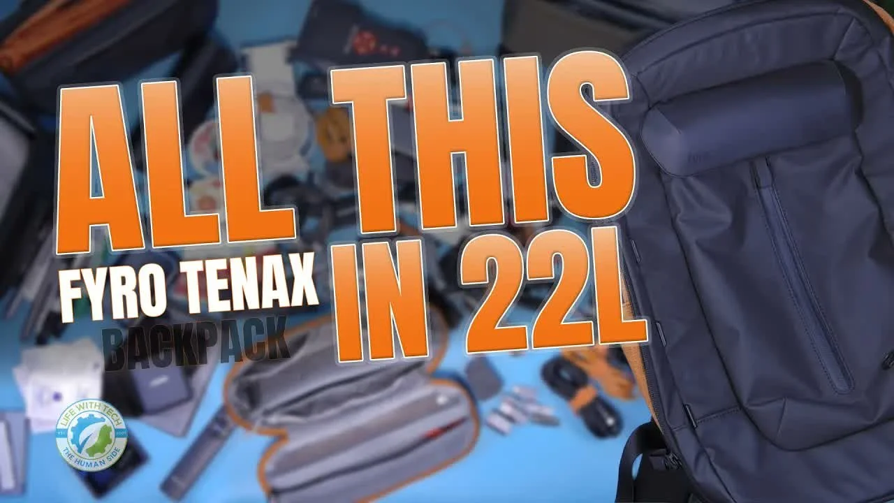 I'm Shocked What Fits in My Fyro 22L EDC Backpack