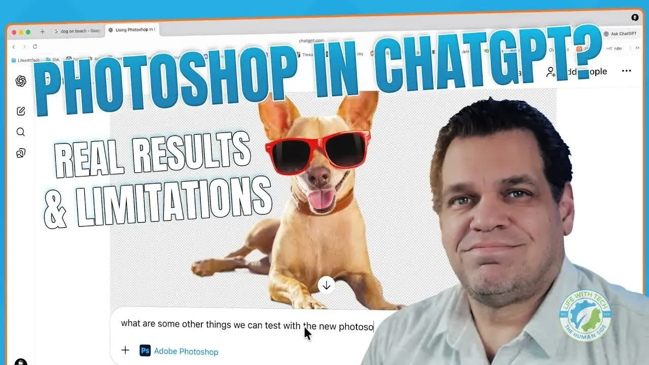 Photoshop Now Works in ChatGPT - Here's What You Can Do