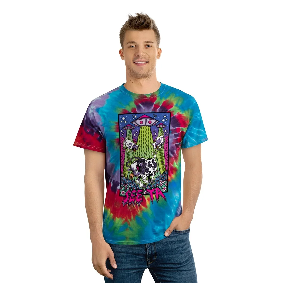 ★LMC★TIE DYE GW WINNER TEE★CORAL★ Port & Co Tie-Dye Tee | Product | SanMar
