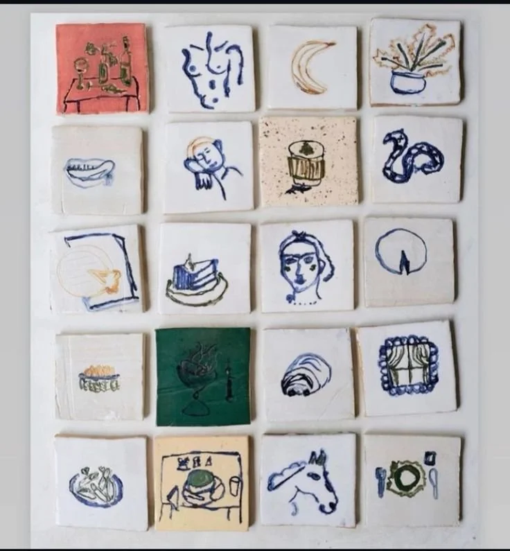 Ws Tile Painting - Amazonas Market x Artlier