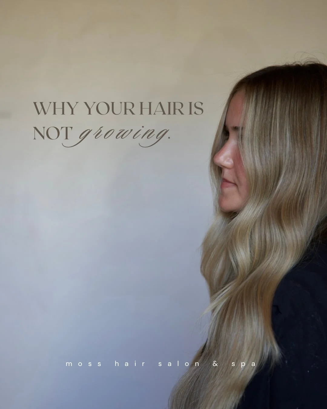 Your hair care routine matters more than you think.

Consistent hydration, regular trims, and protecting your hair from damage all play a huge role in maintaining stronger, healthier hair over time. The small things done consistently always make the 