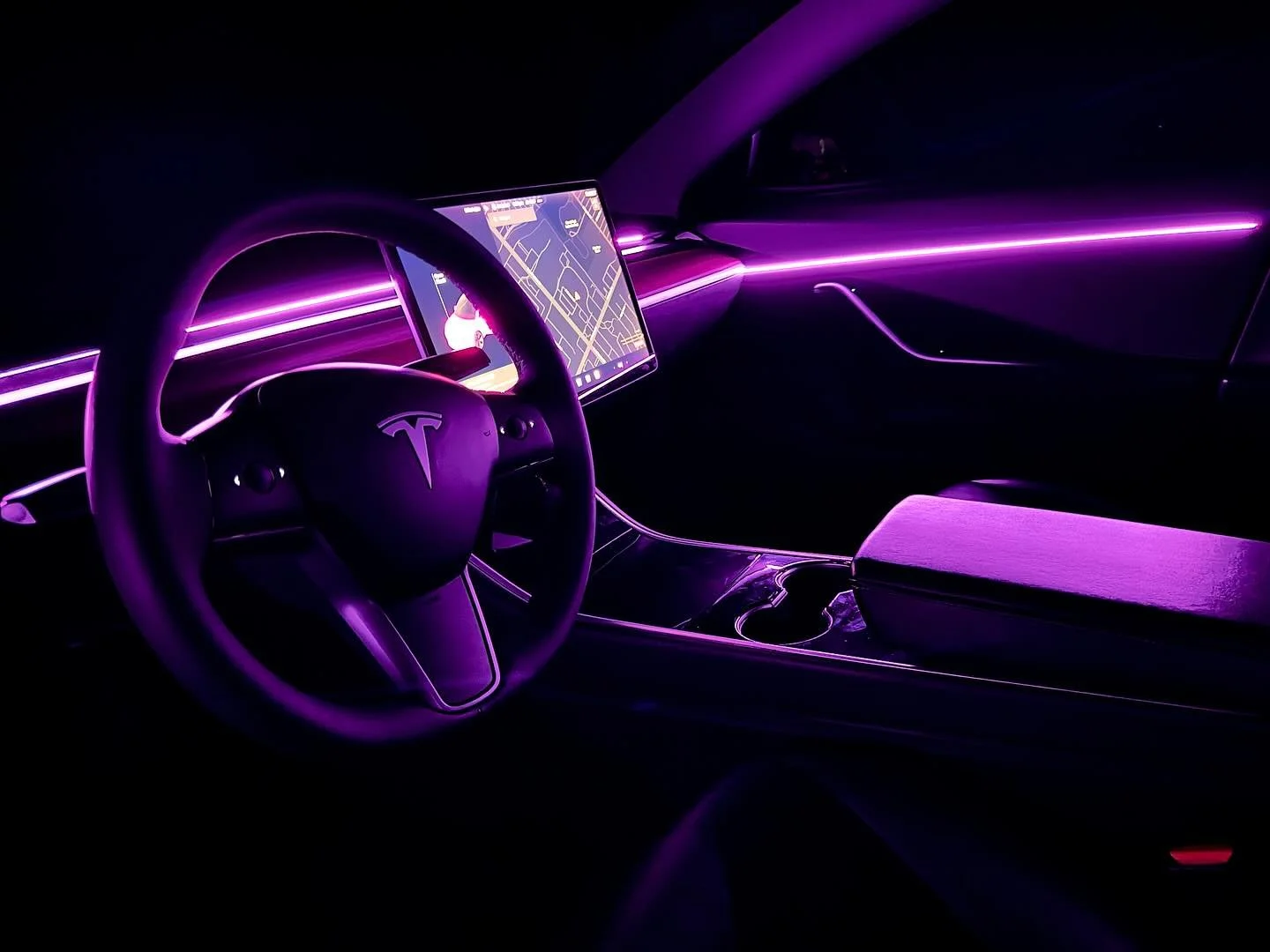 Light up your ride with Ambient Lighting for your Tesla starting at only $399.99 😮

- Wireless &amp; OEM Design
- High-Quality Bright Color Chasing Strips
- Starts with Car, Turns off with Exit
- No Effect On Range
- One Year Warranty on All Service