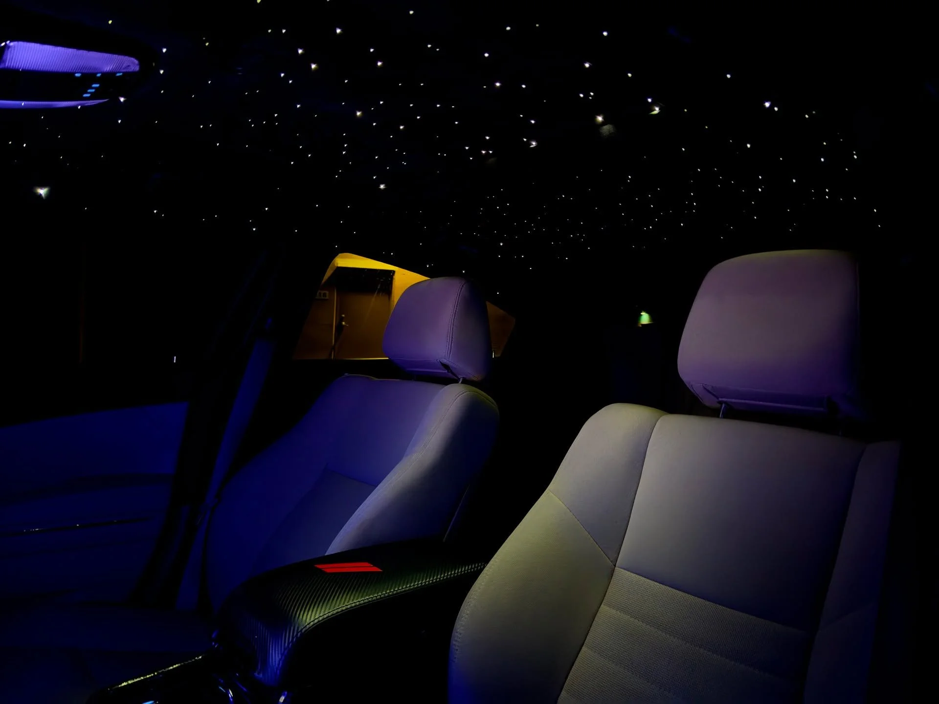 2013 Charger finished with a Starlight Headliner &amp; Moonroof over suede 🌌

You can't do just starlights &amp; forget the moonroof... 🌙

🔸 One Year Warranty for All Services 💙
🔸 Full Install Service starting at $649.99
🔸 Drop-Off Headliner On