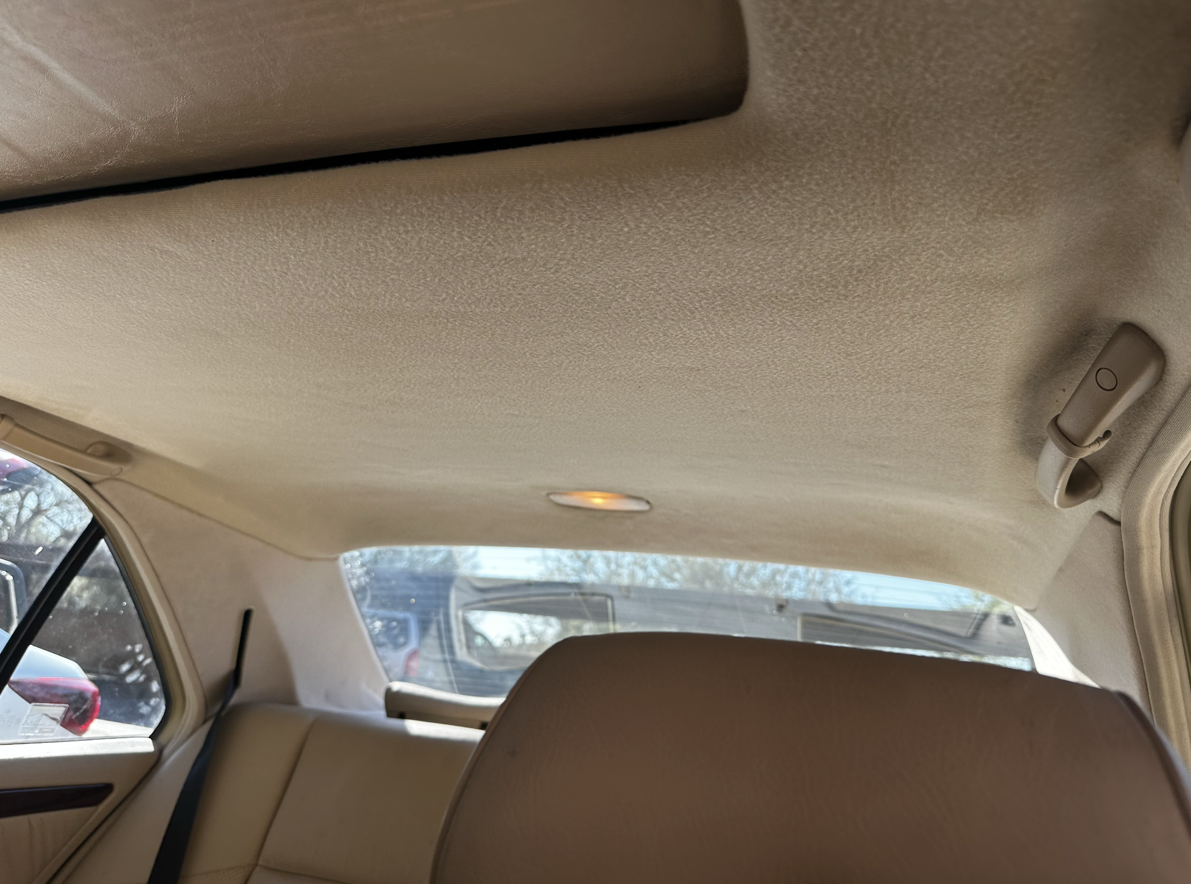 Headliner Restored by Milky Way Interiors. 1980 Headliner repaired by Tucson Arizona business Milky Way Interiors